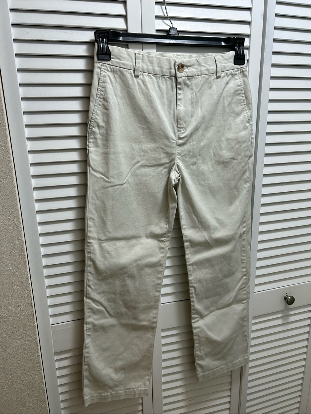 Vineyard Vines Cream Boy’s Chino Pants Size 18 Color Stone